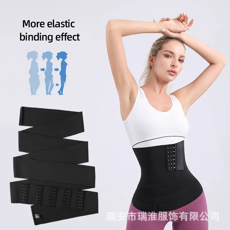 

Snatch Me Up Bandage Wrap Waist Trainer Shaperwear Belt Women Slimming Tummy Belt Corset Top Stretch Bands Cincher Body Shaper