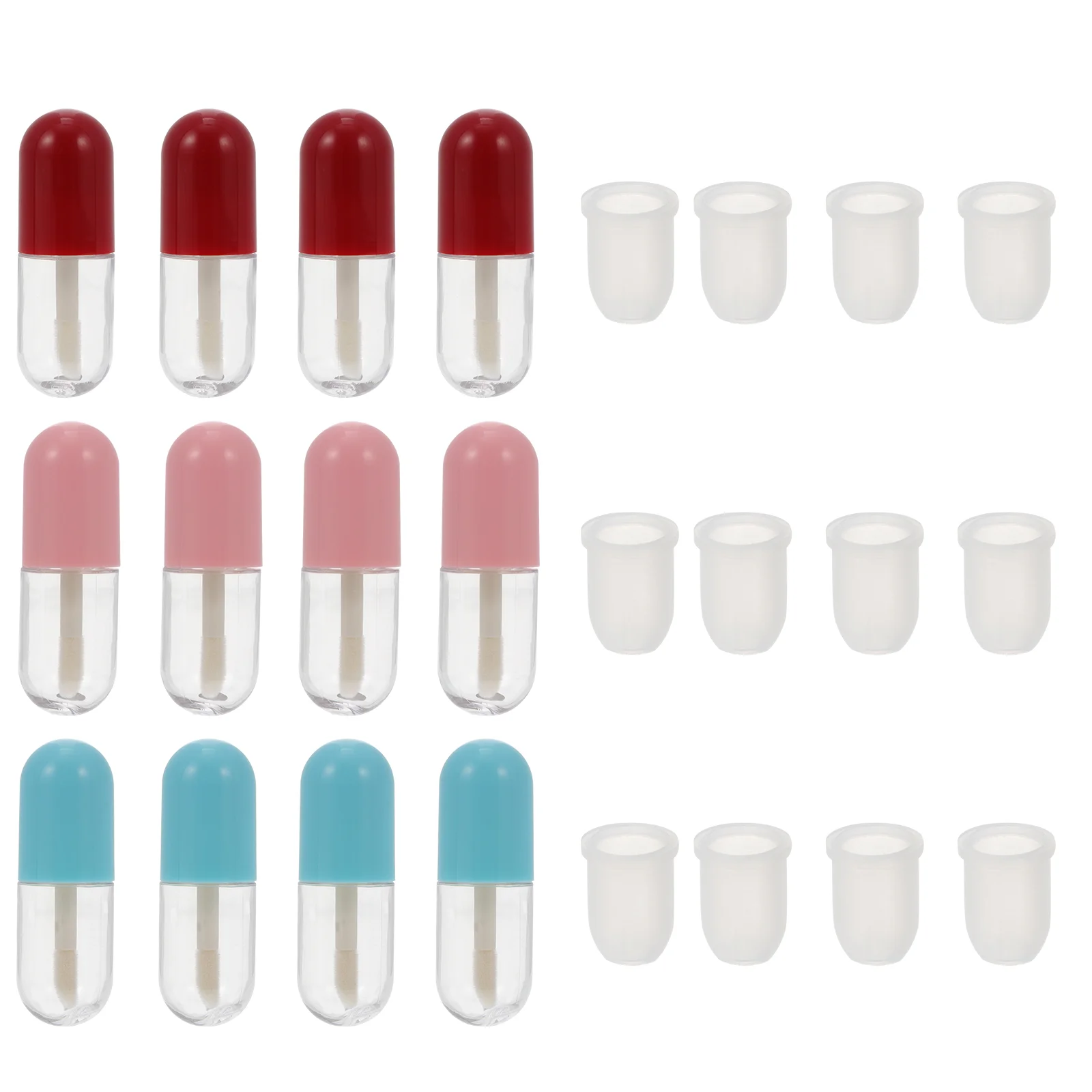 

Lip Gloss Empty Container Tubes Tube Balm Lipstick Refillable Diy Bottles Containers Wholesale Color Lipgloss Bulk Cute Inserts
