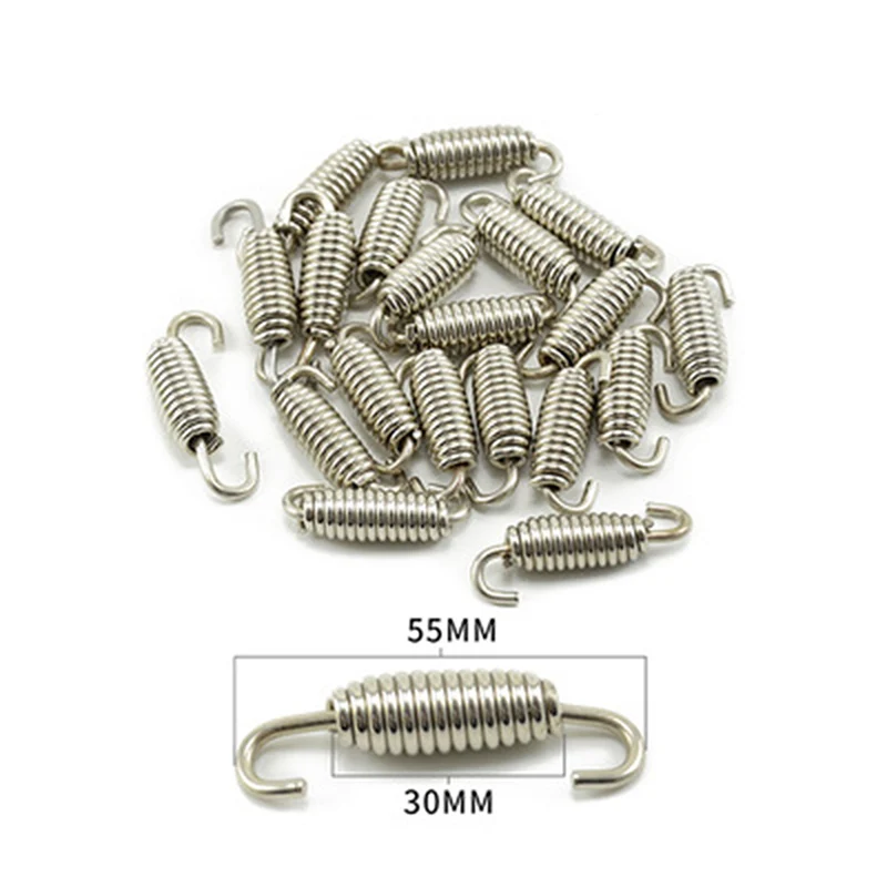 

Universal Motorcycle Exhaust Spring Hooks Stainless Steel Exhaust Front