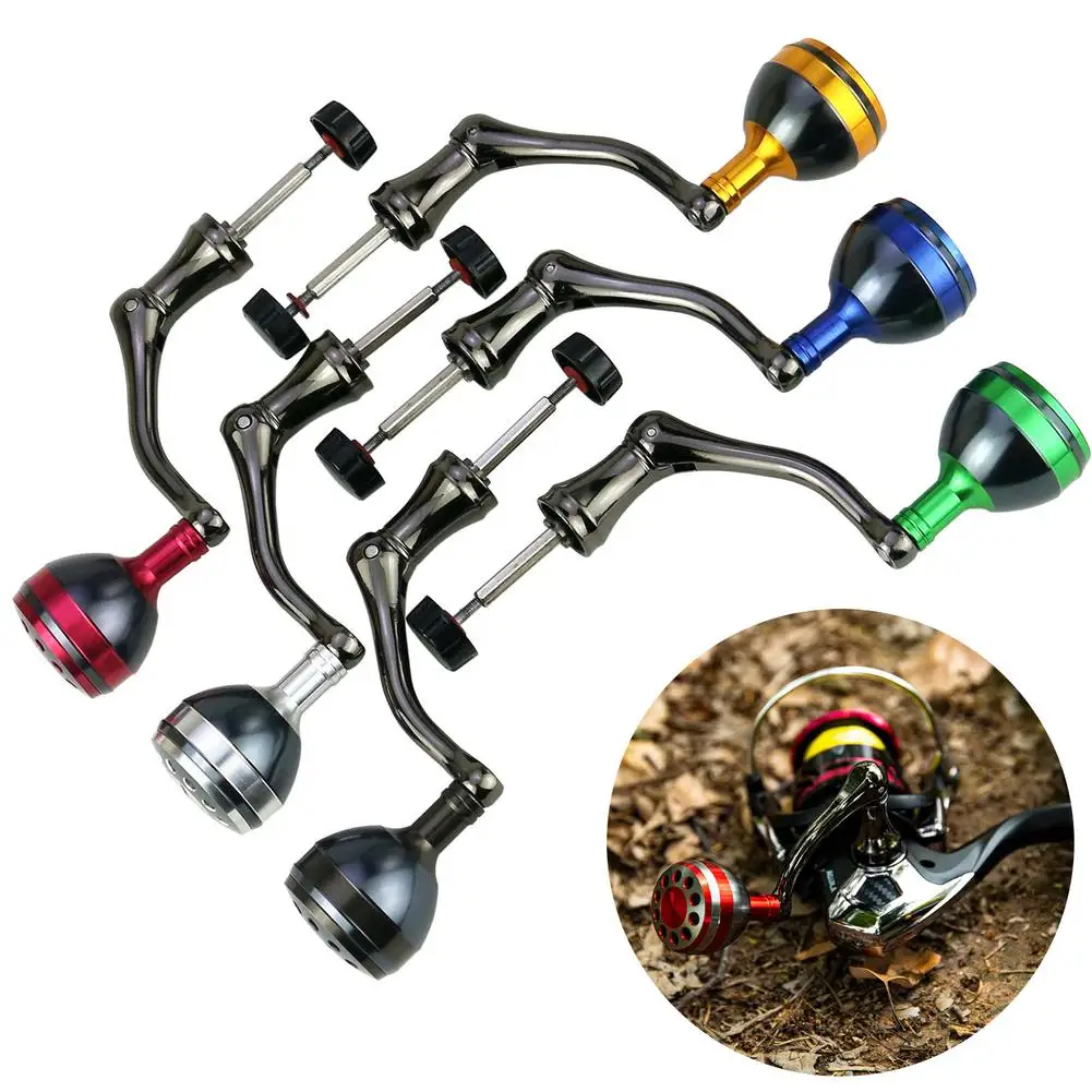 

Fishing Reel Handle Full Metal Rocker Arm Crank Spinning Best Fish Reel Grip Wear-resisting For Replacement Fishing Accessories