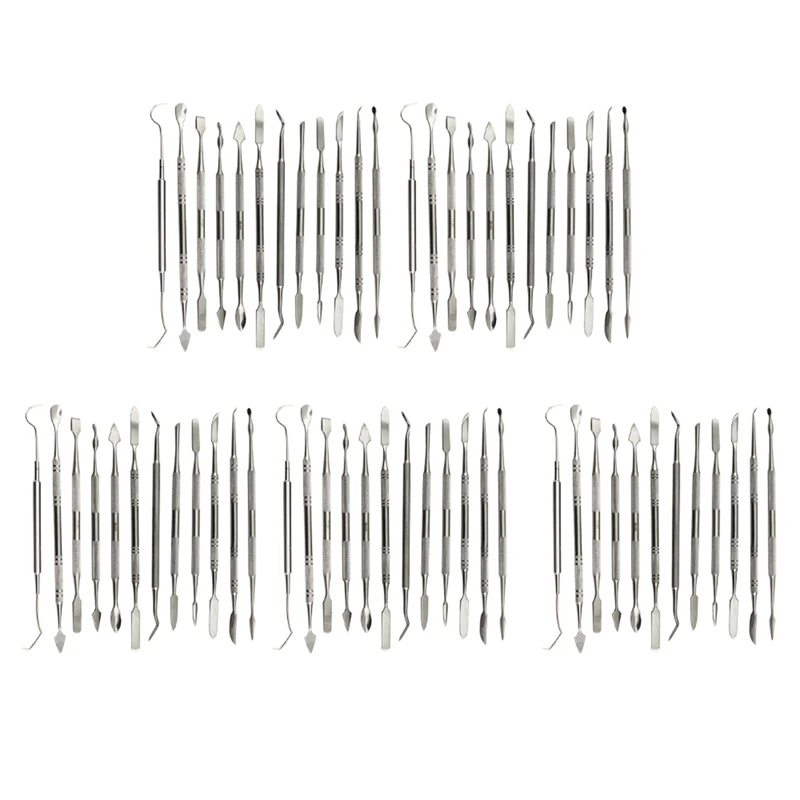 

60 шт., Набор двусторонних инструментов для моделирования воска