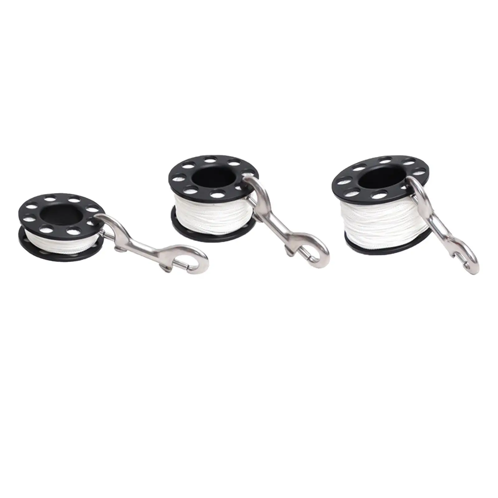 

Compact Scuba line Spool line Diving Clip Finger for Wreck Dive Snorkeling