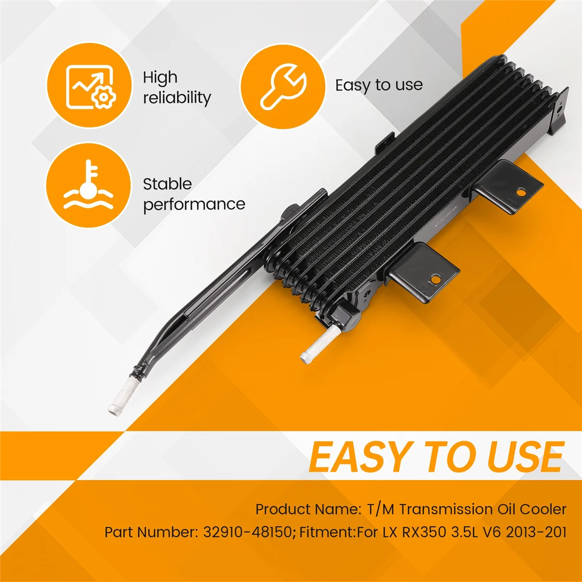 Радиатор масляного радиатора трансмиссии T/M для Toyota Lexus Rx350 3.5l V6 2013-2015 масляный