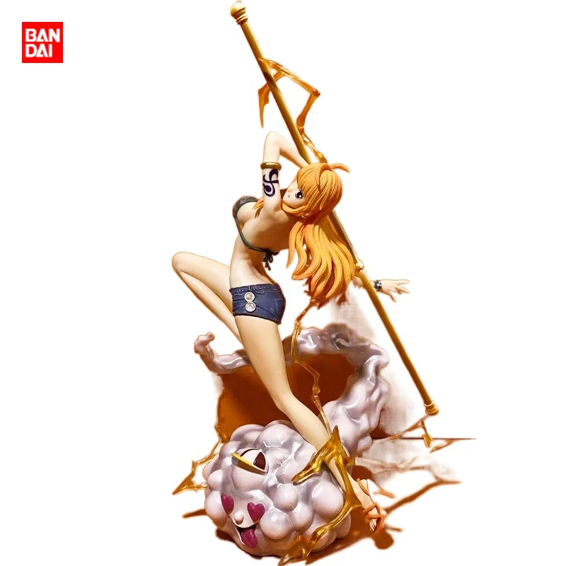 

Bandai 29cm One Piece Anime Figures Nami Action Figurine Statue PVC Ornament Collectible Model Decoration Toy Gift