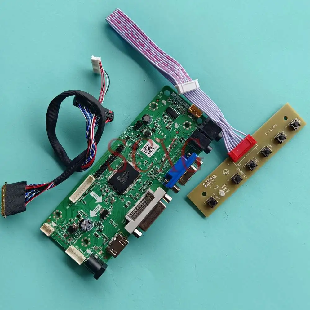 

LCD Screen Controller Drive Board Kit For LTN140AT16-201 1366*768 14" DVI VGA HDMI-Compatible 40 Pins LVDS 60Hz Laptops Panel