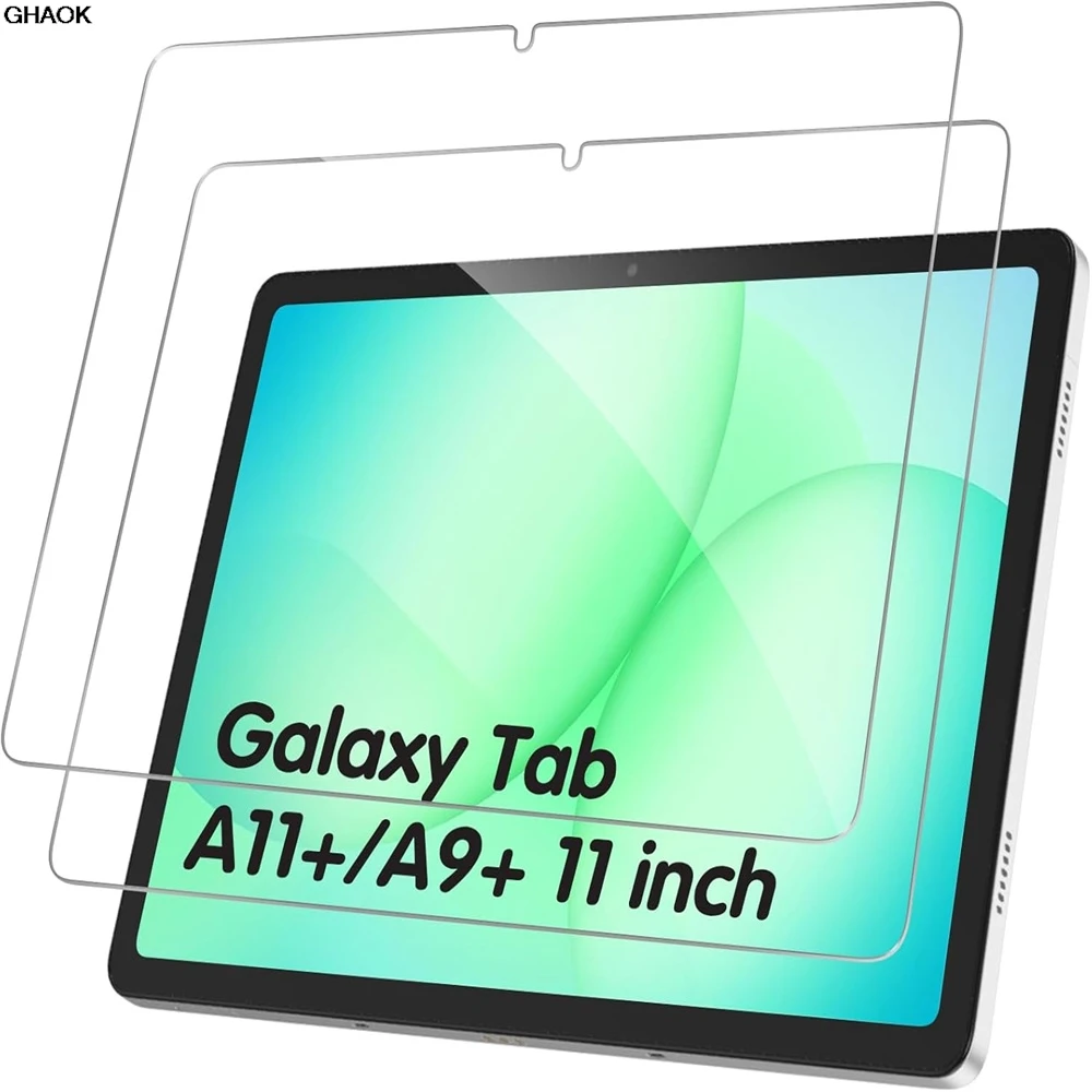 Фото 2 шт. Защитная пленка из закаленного стекла для Samsung Galaxy Tab A11+ 2025 11 дюймов A9 Plus 2023, защитная пленка для планшета с защитой от царапин №2