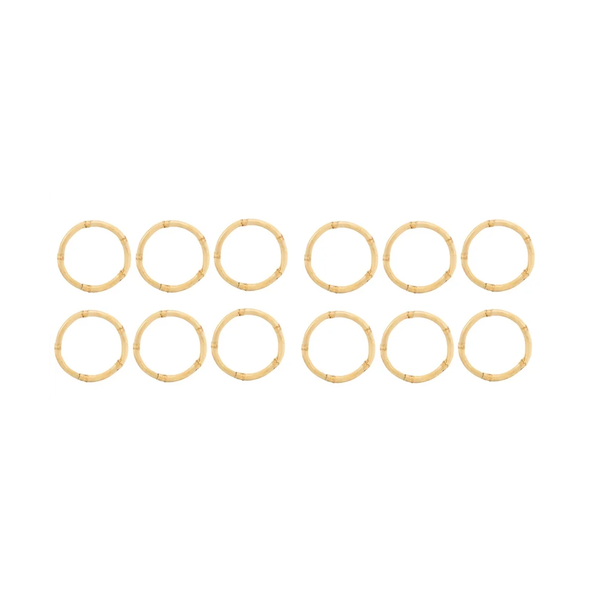 

Handmade Bamboo Napkin Ring Natural Rustic Napkin Holders Natural Napkin Holder Rings Table Decorations