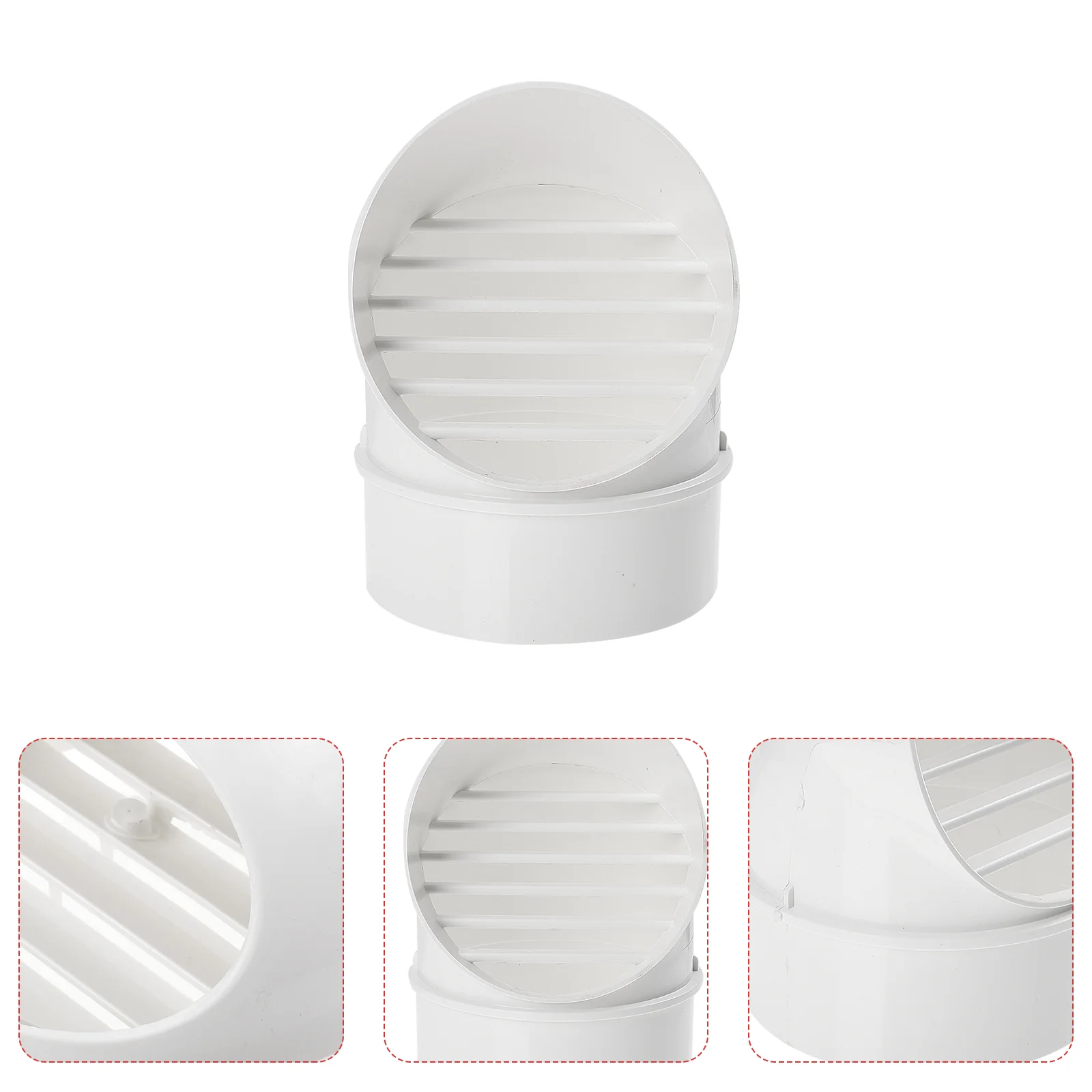 

1 Pc Simple Windproof Rain-proof Pipe Vent Caps Vent Protector for Protection Vent
