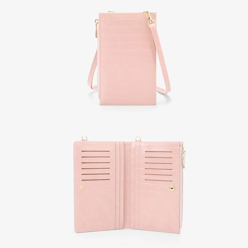 Fashion Purse Mobile Phone Bag Wallet Women's Trend Multifunctional New Fashion Card Bag Mini Messenger Bag Cosmetic Bag