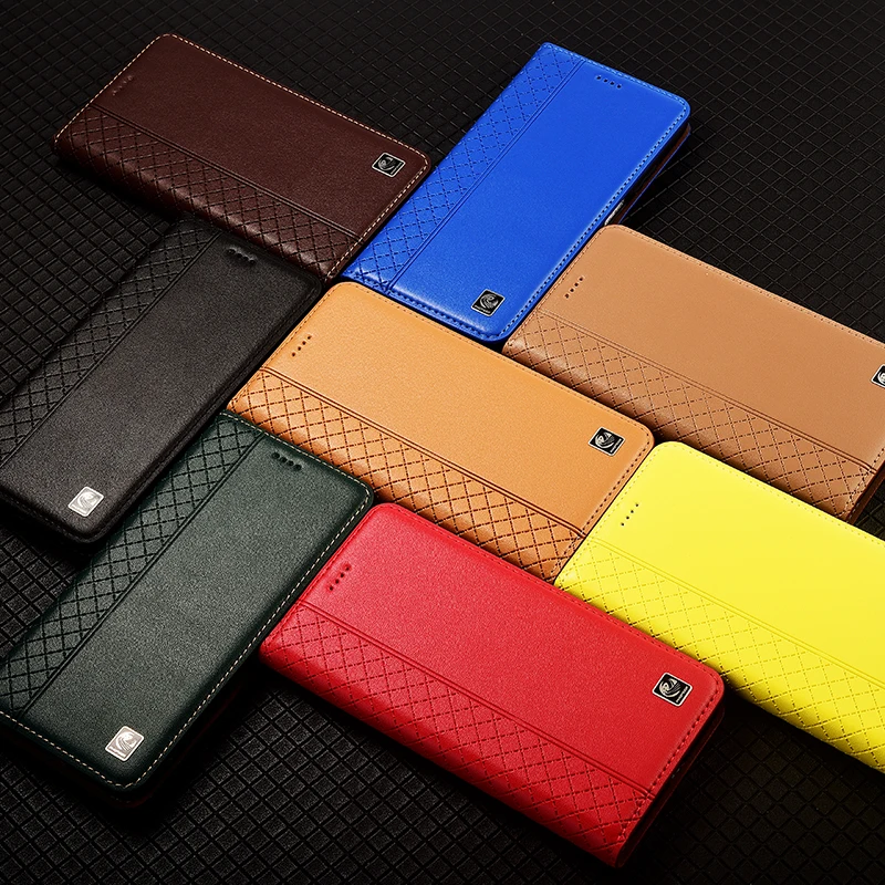 Чехол Nappa из натуральной кожи для XiaoMi Mi 13 13T 14 12 12T 12S 12X Pro Ultra Lite NE Магнитный