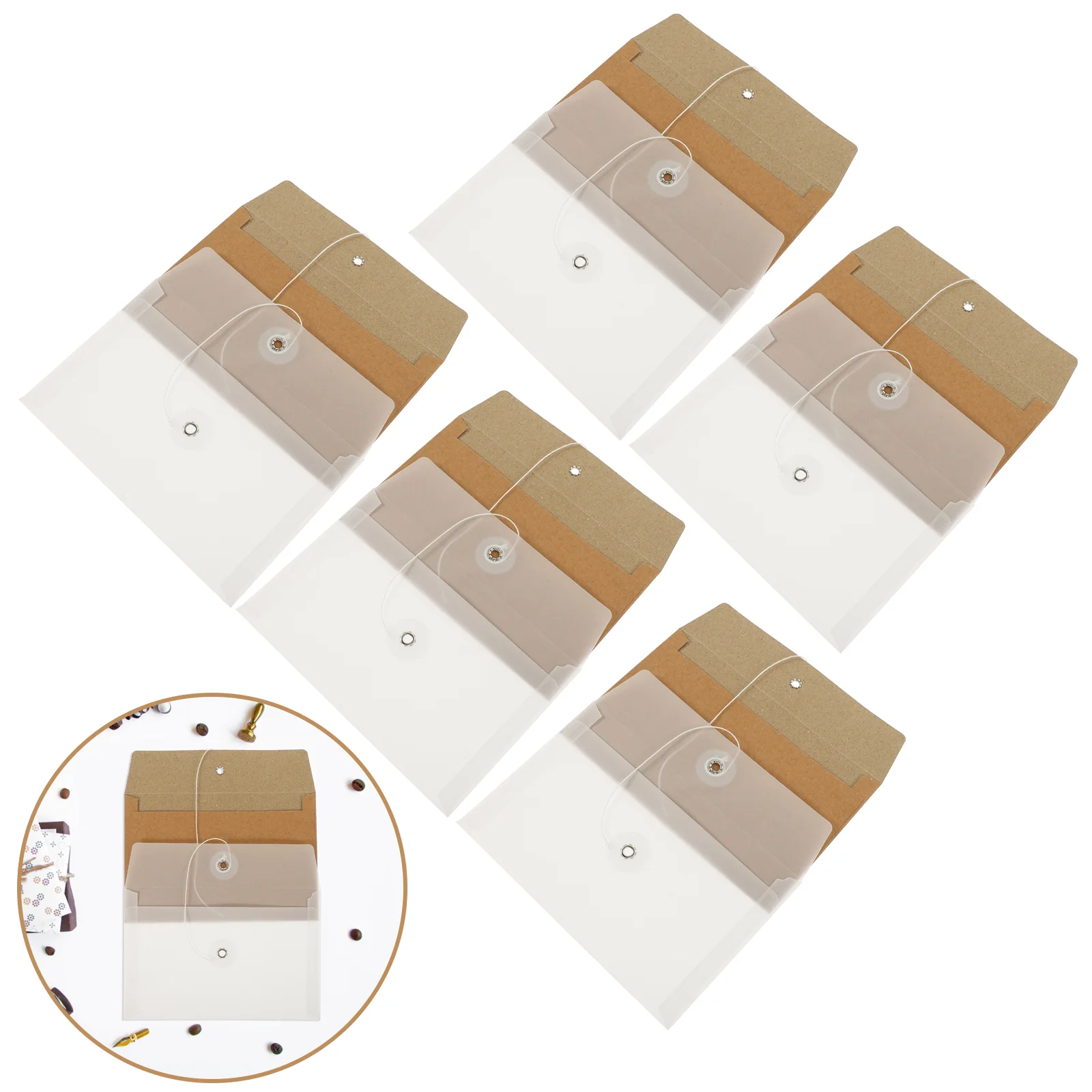 

Invitation Card Parchment Jackets Envelopes Festival Translucent Paper Transparent Letter
