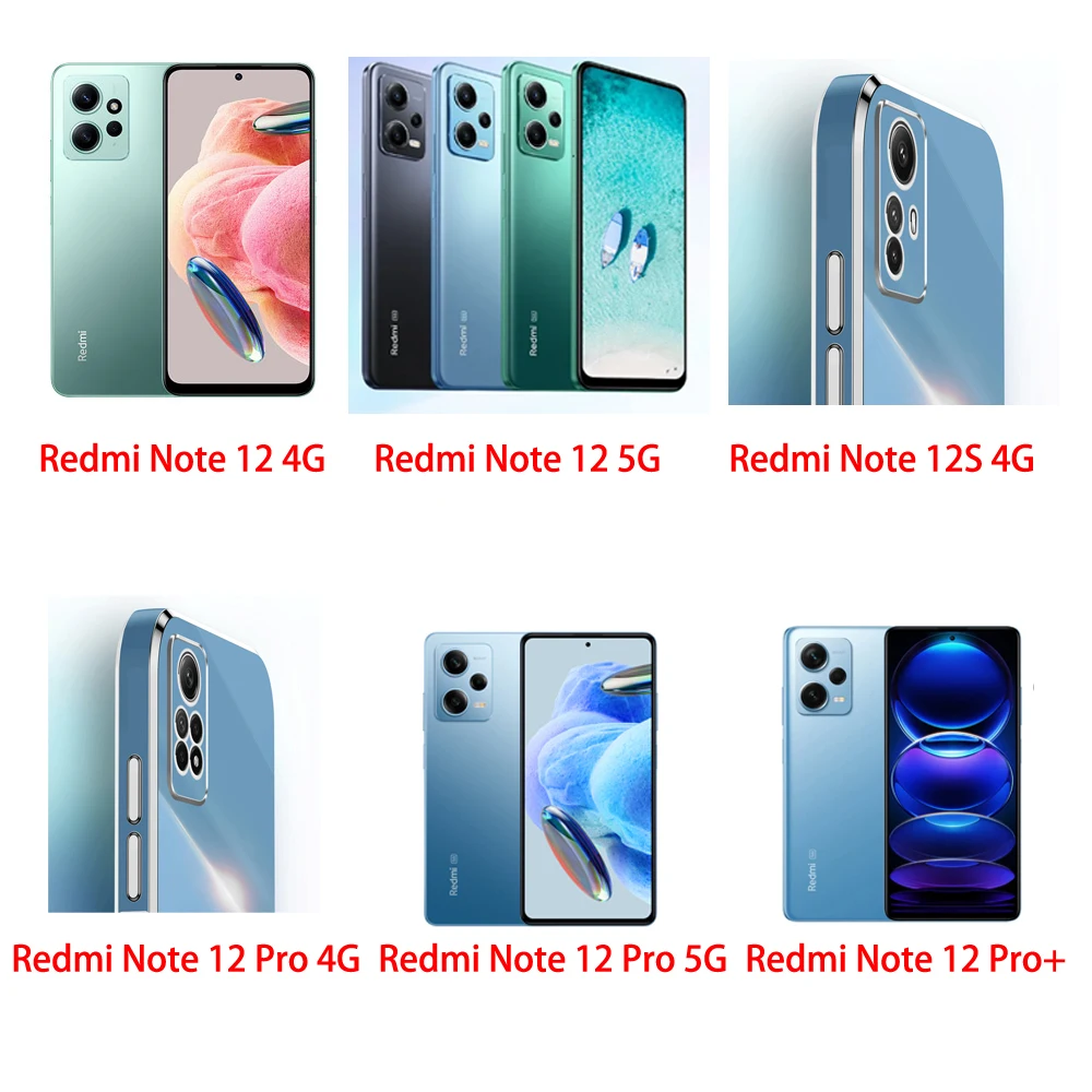 Прозрачный силиконовый чехол для телефона Xiaomi Poco X5 X3 Redmi Note 12 Pro 5G 11 10 11S 10S 12C 10C A1 Plus Защитный чехол для камеры