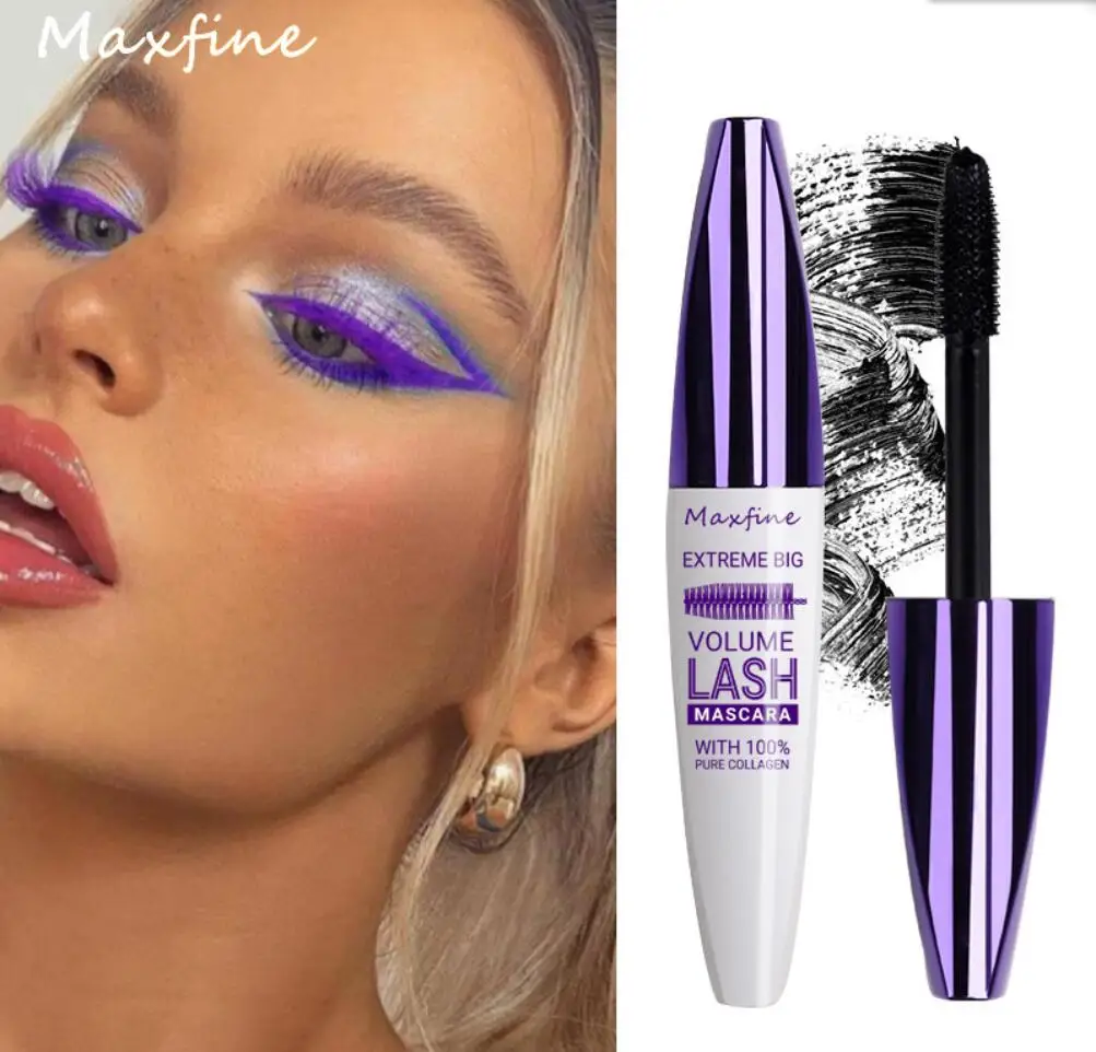 MAXFINE 5D удлиняющая тушь для ресниц водостойкая красочная De Pestañas Rimel Avoir Makeup T2544