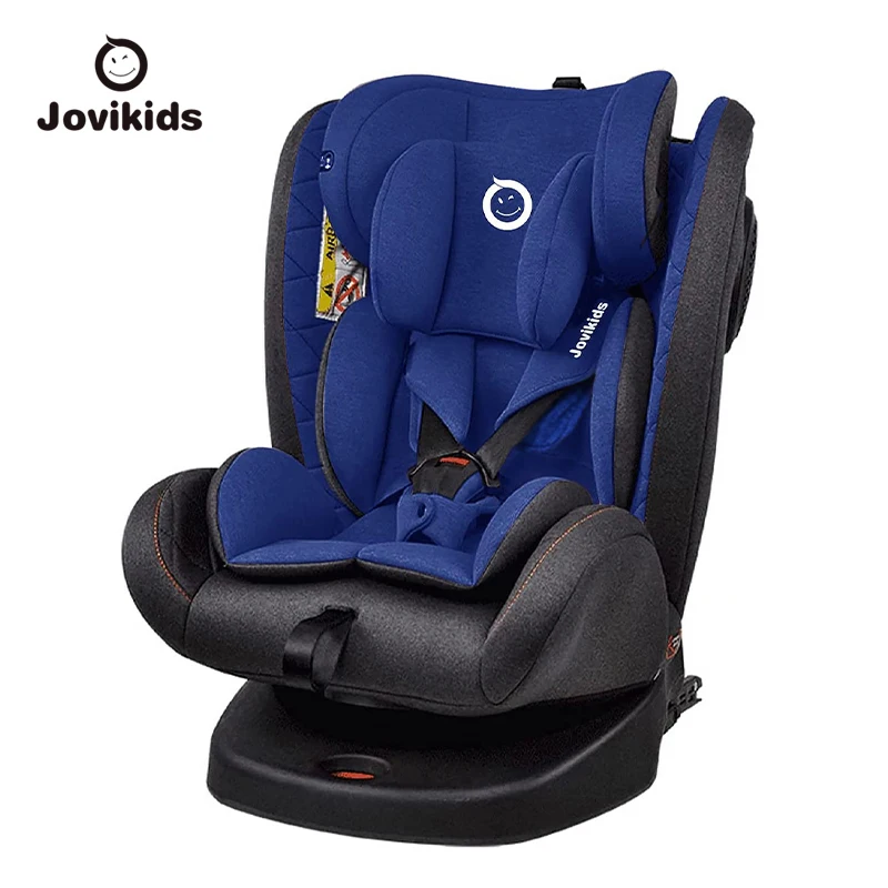 Jovikids ISOFIX Car Seat 360° Swivel with Side Protection for Group 0/1/2/3 Rearward and Forward Facing, Convertible enlarge