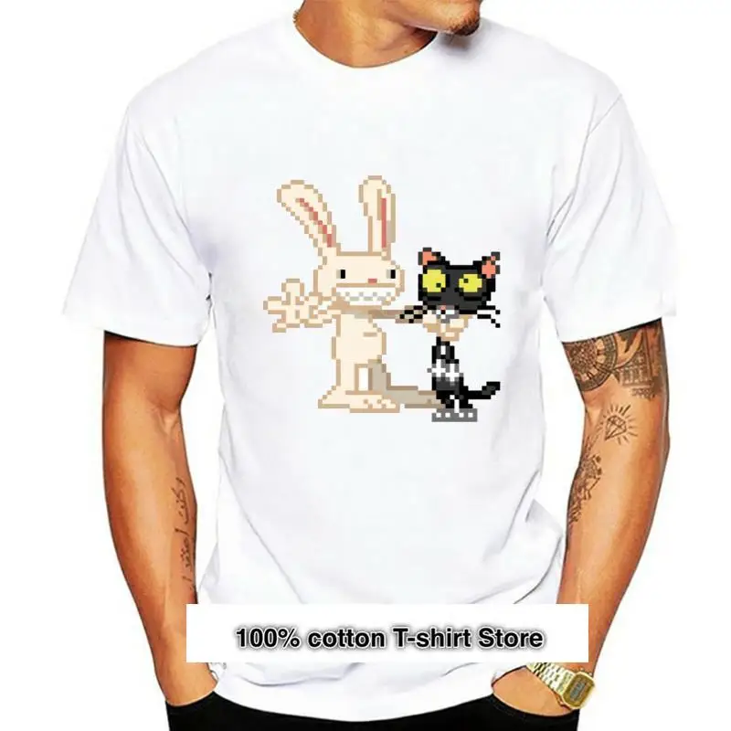 

Camiseta con cuello redondo para hombre y mujer, camisa con estampado personalizado, 100% algodón, 2833D