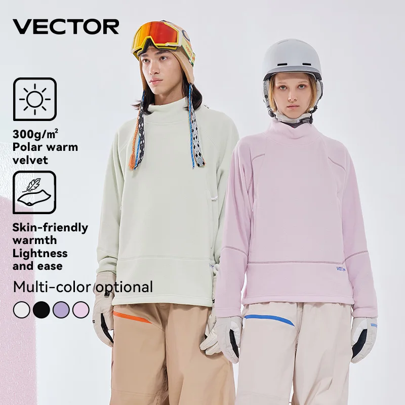 Фото Флисовая куртка VECTOR для женщин и мужчин, осенне-зимние теплые пальто, одежда, толстовка с контрастными рукавами, пальто, цветные уличные куртки №1