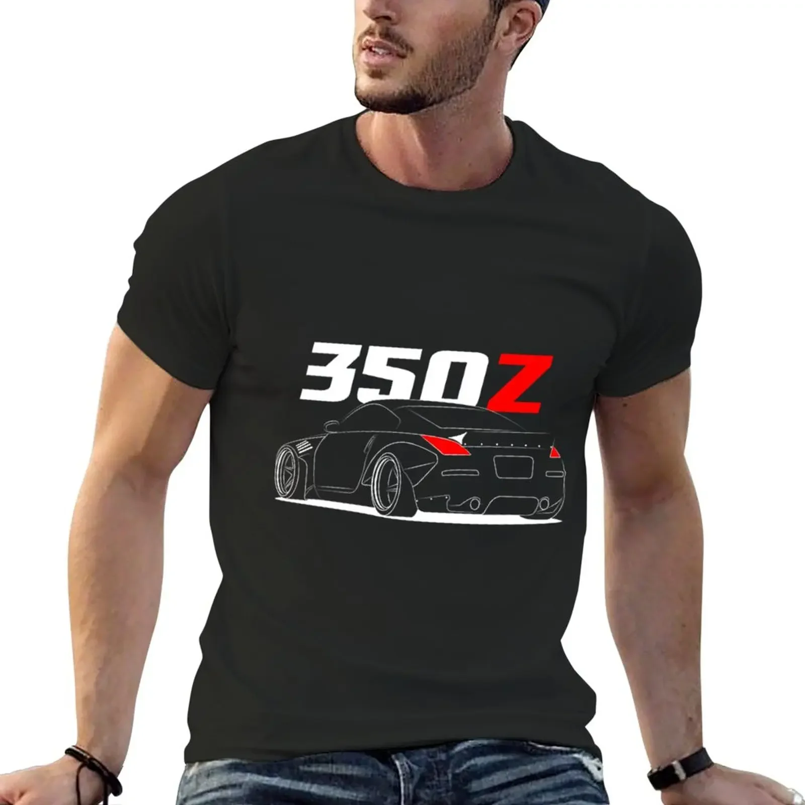 350z T-Shirt350Z 370Z дрейф JDM футболка с индивидуальным дизайном собственные спортивные