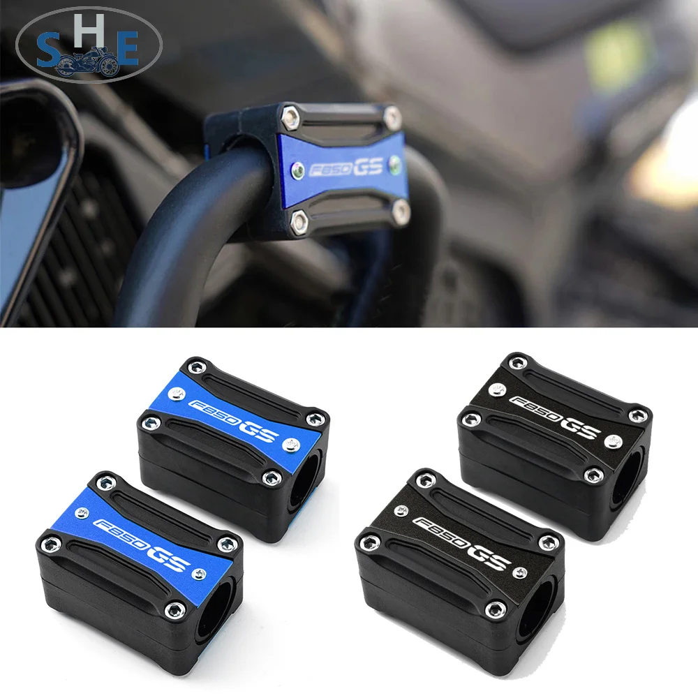 

LOGO F850GS For BMW F750GS F850GS F 750 850 GS All Year Motorcycle Engine Crash Bar Protection Bumper Decorative Guard Block