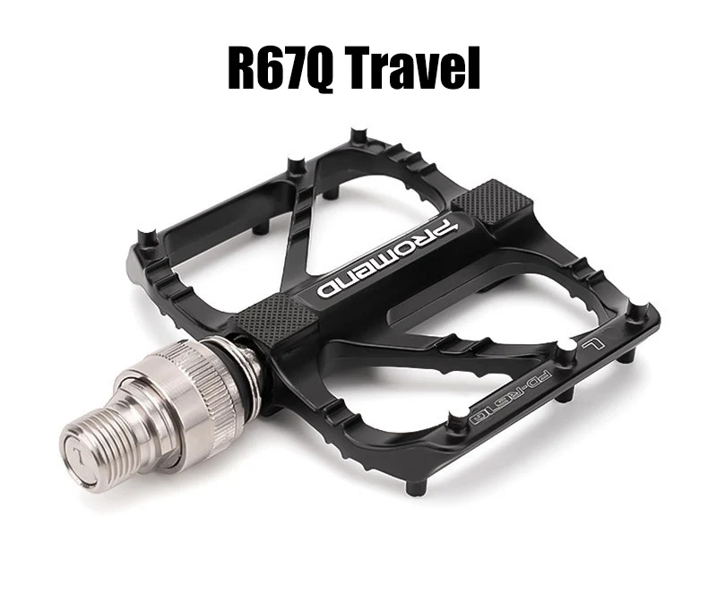 Велосипедные педали PROMEND легкий подшипник из углеродного волокна плоская педаль