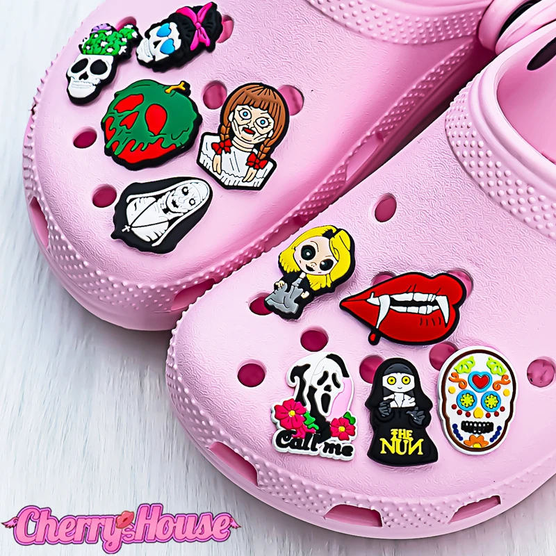 

10 шт., украшения для крокса из ПВХ