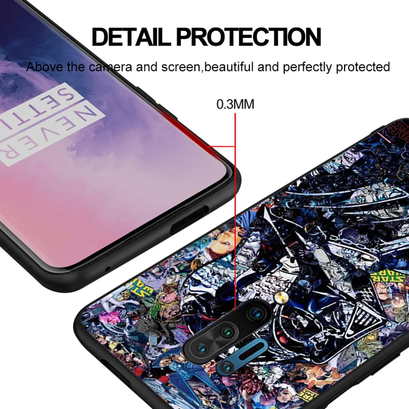 cool star wars for oneplus 9r 9 8t 8 7t 7 6t 6 5t pro nord n100 n10 2 ce black silicone soft phone case cover free global shipping