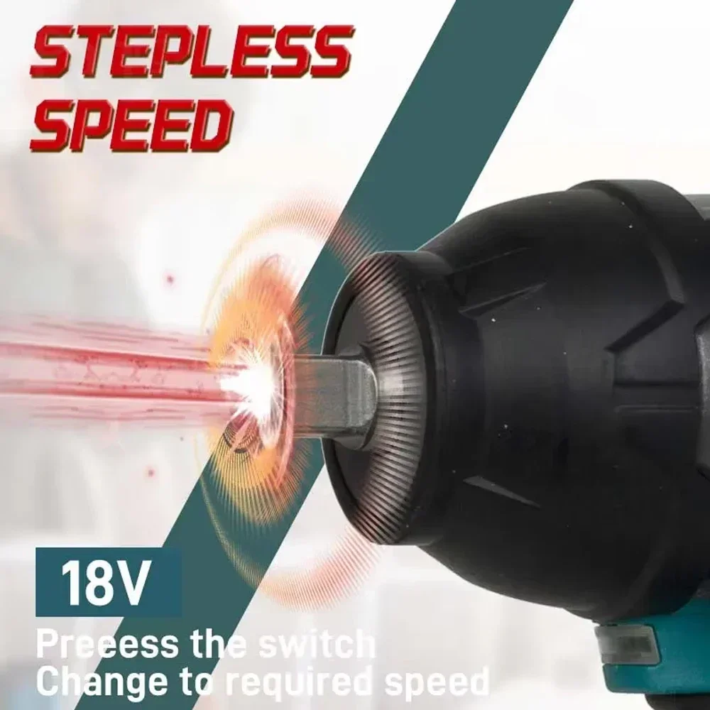 Makita DTW700 Бесщеточный электрический ключ 18 В Аккумуляторная дрель-отвертка