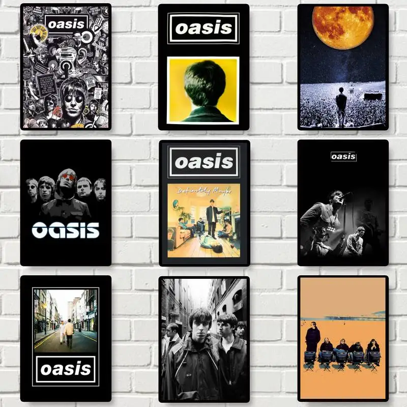 

O-Oasis Iconic POSTER Posters Prints Wall Pictures Living Room Home Decoration