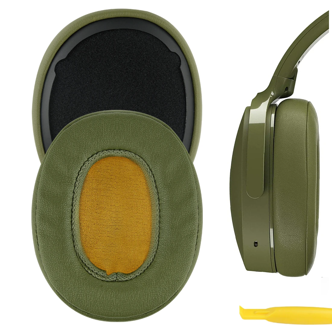 

Geekria Earpads for Skullcandy Crusher Wireless Crusher Evo Crusher ANC Hesh 3 Replacement Headphones Protein Leather Ear Pads