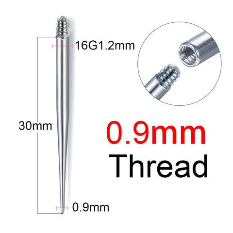 Титановый конический штифт для пирсинга Xpircn