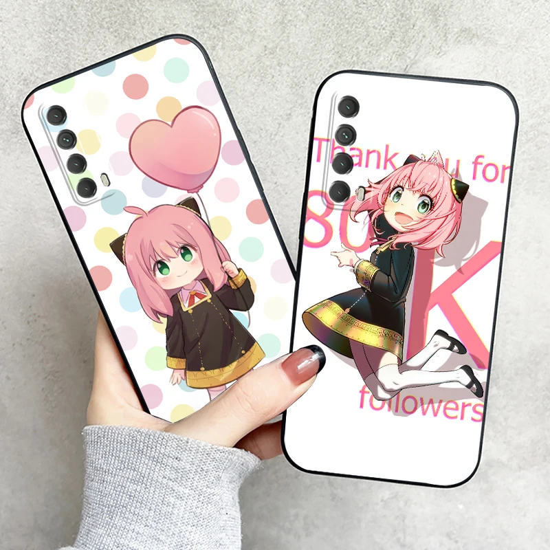 

SPY×FAMILY Anime Phone Case For Huawei P Smart Z 2019 2021 P20 P20 Lite Pro P30 Lite Pro P40 P40 Lite 5G Back Soft Carcasa