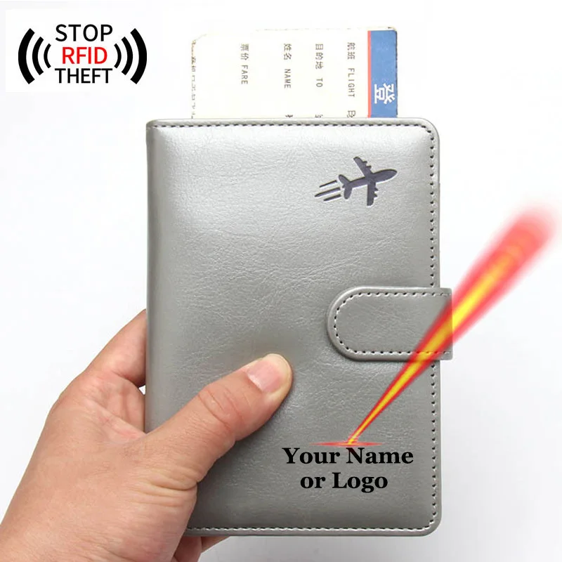 

Customized Passport Holder with Name or Logo Designer Unique Protective Passport Case Designer for Family