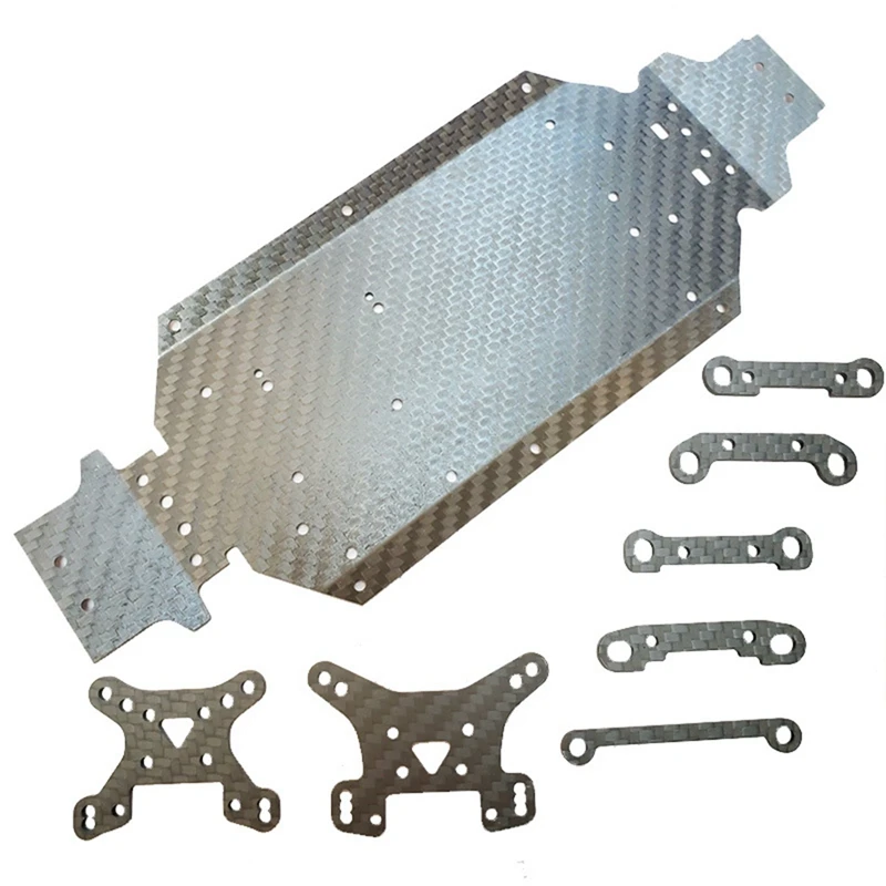 

Carbon Fiber Chassis Shock Tower Suspension Arm Code For Wltoys 144001 144002 144010 EMB-1 1/14 RC Car Accessories