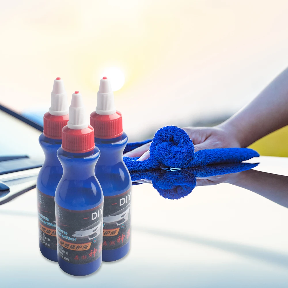

Car Paint Repair Fluid Multifunction Scratch Blue Car Polishing Fade Repair Paint Scratch Repair Agent