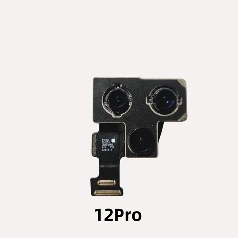 Аутентичная задняя камера для iPhone 12, 13, 14, 15, 16 Pro Max, задняя камера 12, мини 14 15 Plus, детали, задний главный объектив, гибкий кабель, камера