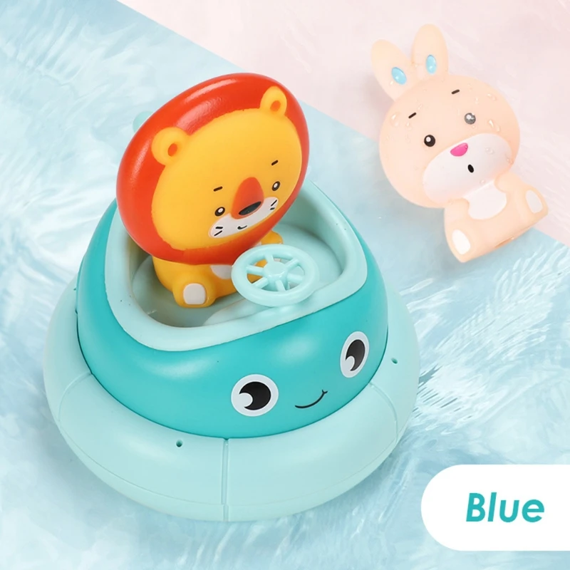 

Электрическая игрушка для ванной, игрушка для игр в воде, мультяшный Душ-фонтан с разбрызгивателем, Интерактивная игрушка для распыления во...