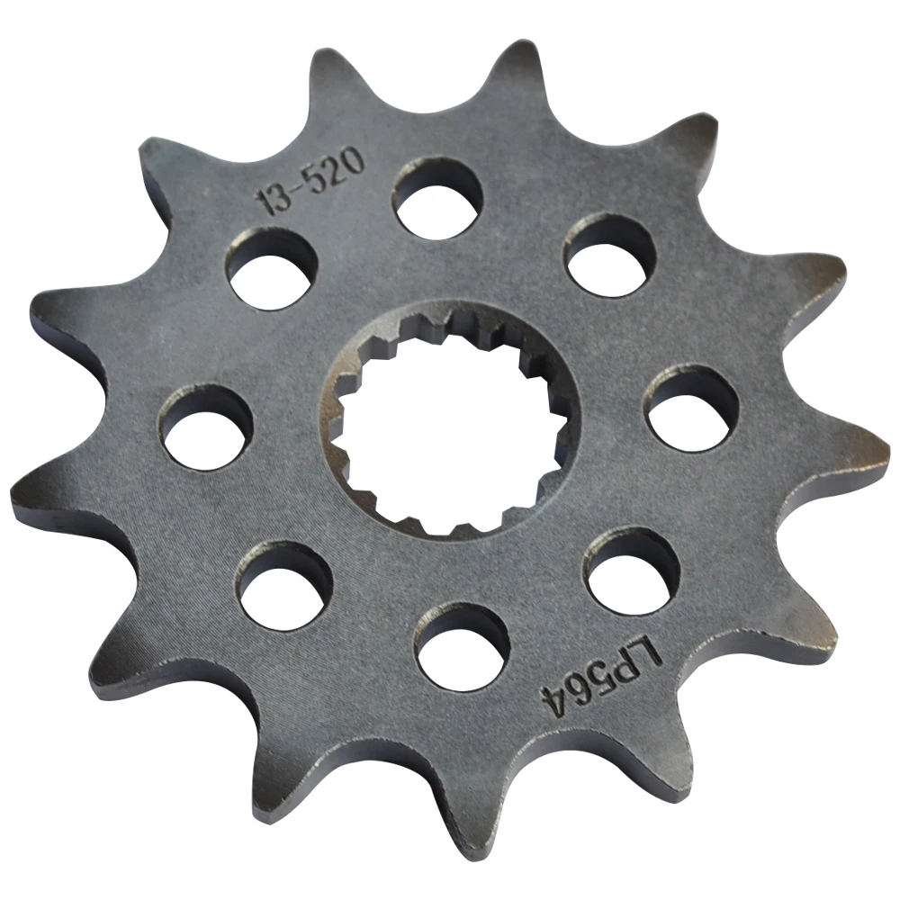 

Передняя Звездочка для мотоцикла 520 12T 13T 14T 15T для Yamaha YZ125 87-04 WR200 91-93 XVS125 00-04 DT200 89-95 WR125 газ 125 EC