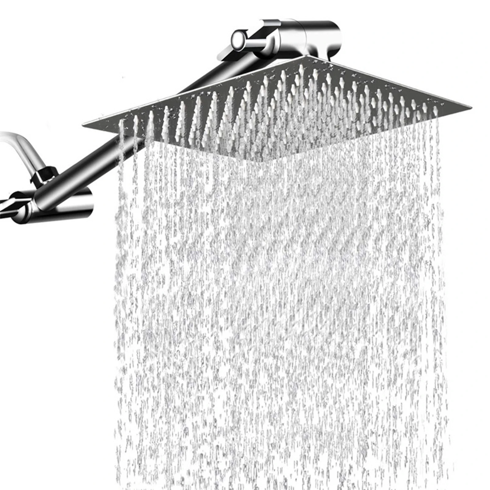 

10" Bathroom Rainfall Shower Head Ultra-thin Pressurize Mirror Surface Stainless Steel Shower Head rainfall rainfall rainfall