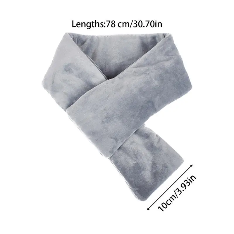 Зимний шарф с электрическим подогревом регулируемой температурой USB зарядкой