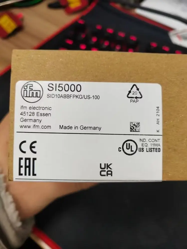 

IFM SI5000 SID10ABBFPKG/US-100 FLOW MONITOR NEW IN BOX SHIP BY/UPS