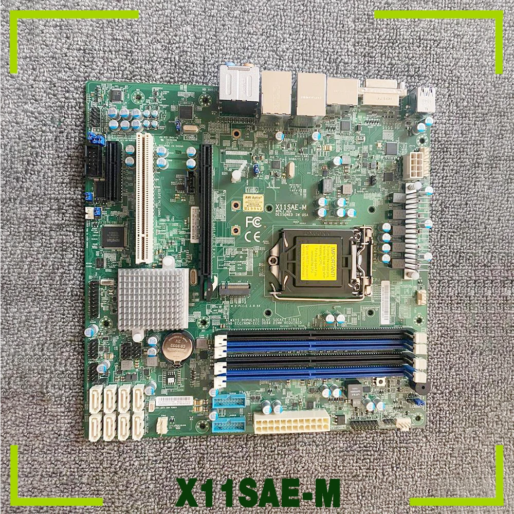 Для материнской платы Supermicro LGA1151 C236 чипсет Xeon E3-1200 v5/v6 6-го/7-го поколения Core i7/i5/i3