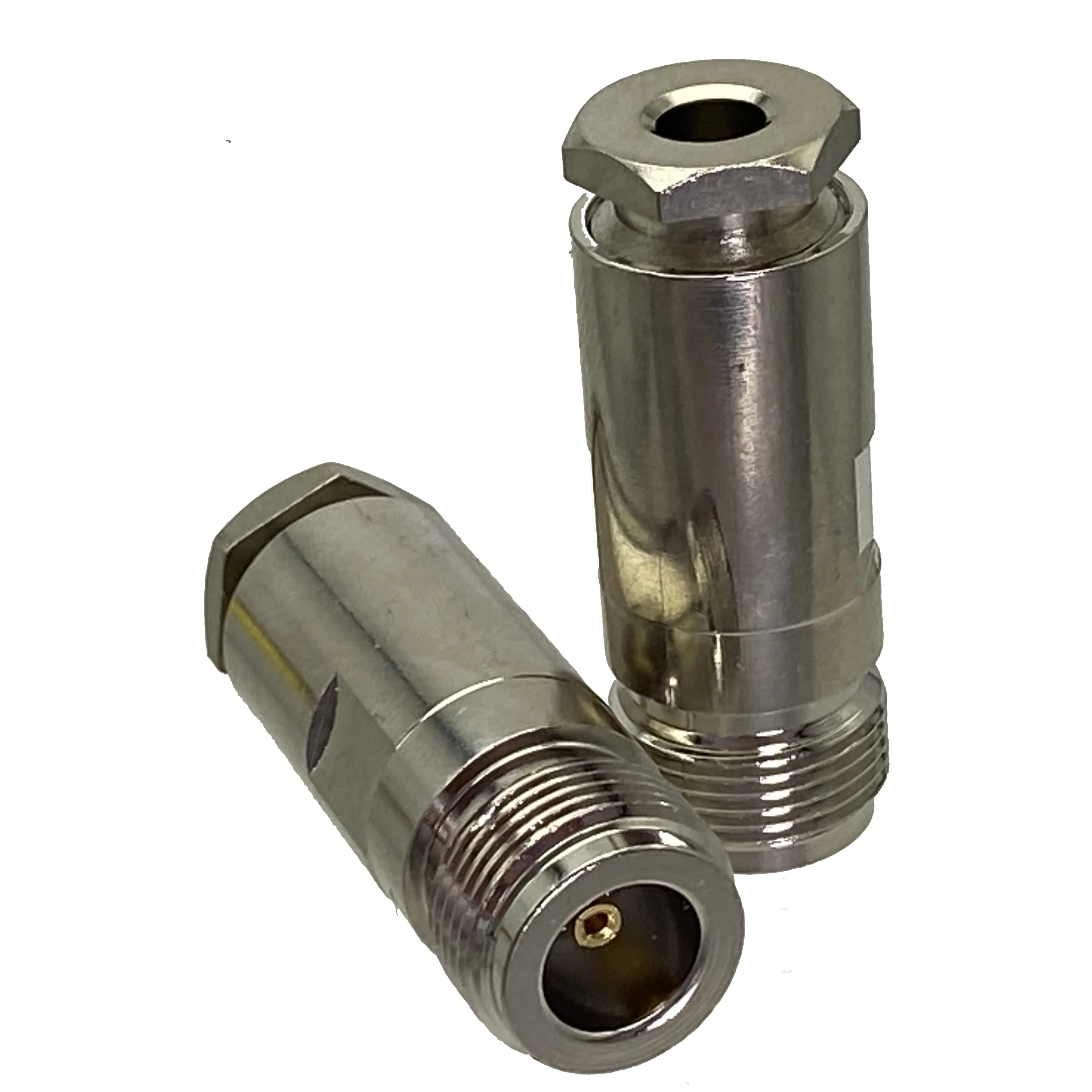 1Pcs N Male PLUG &amp Female Jack clamp RG8 LMR400 / RG5 RG6 RG8X LMR240 RG58 RG142 LMR195 RF Coaxial connector Wire Terminal - купить по
