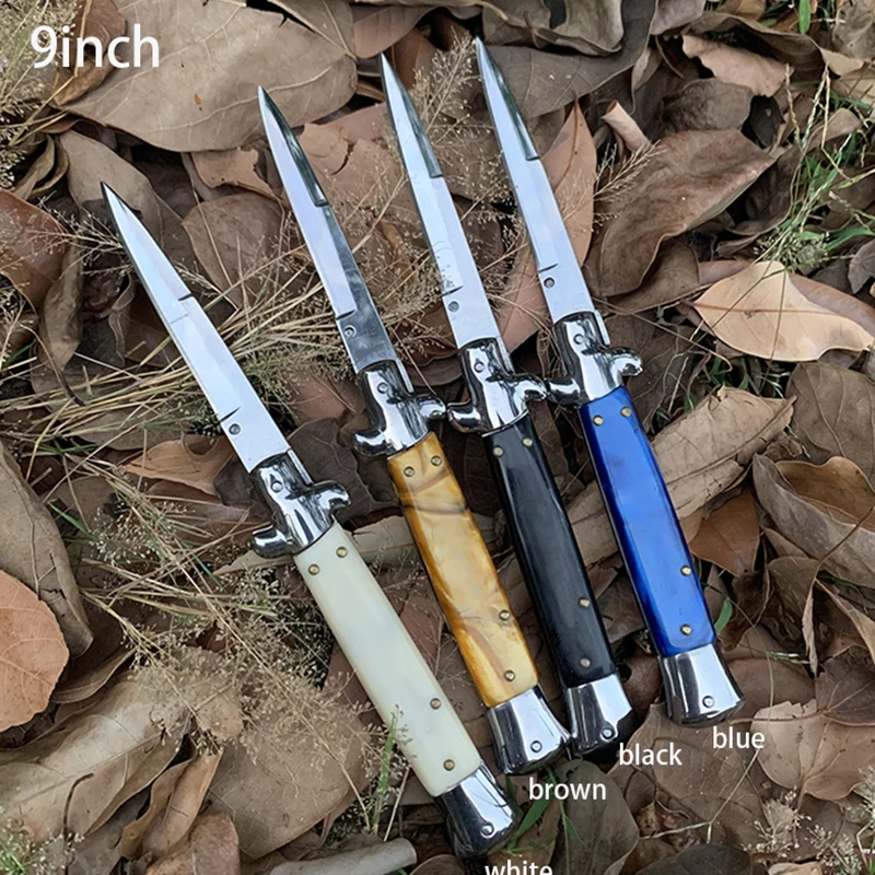 Новейший Быстрый Тактический Складной нож 440c стальное лезвие для кемпинга охоты