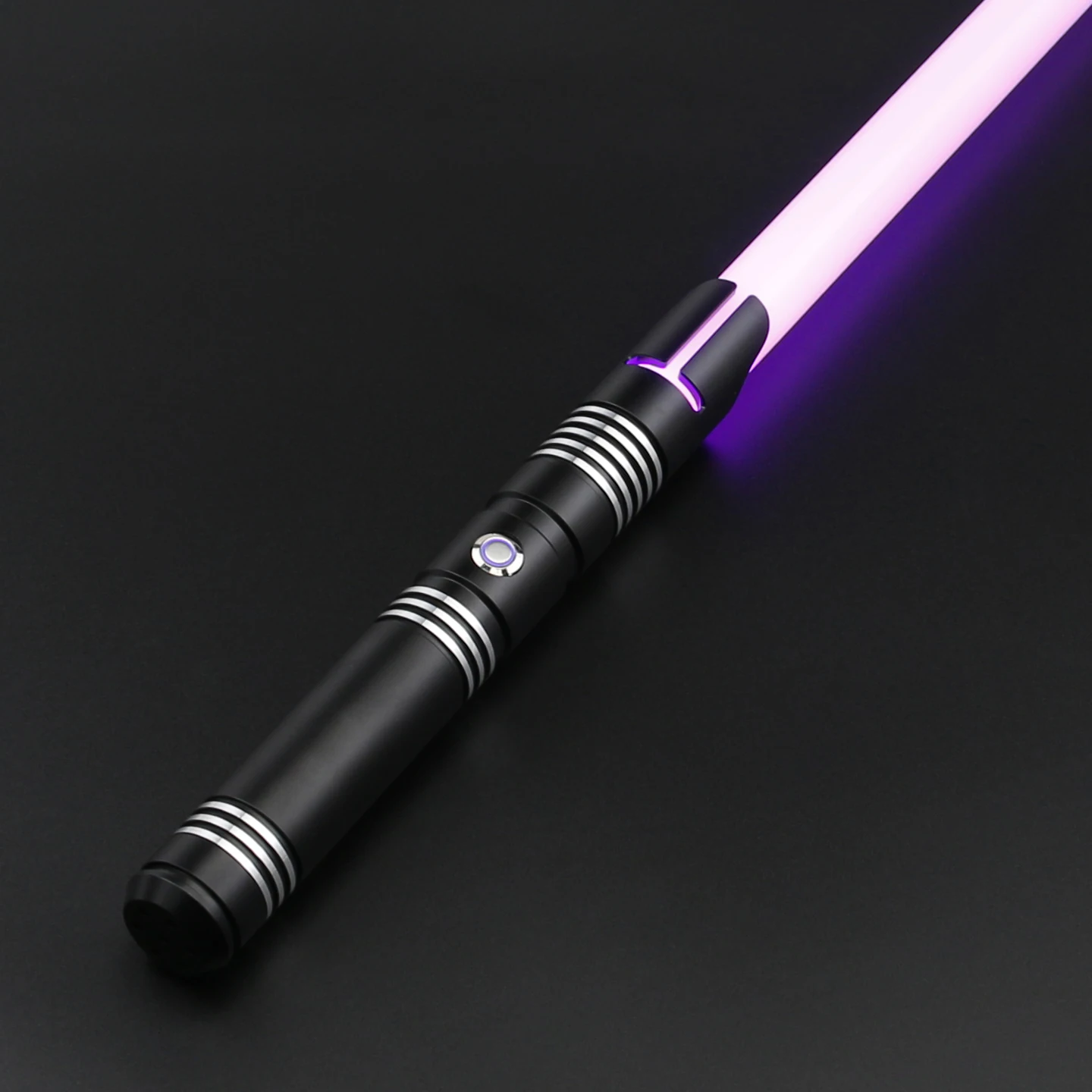 Световой меч TXQSABER RGB 12 цветов металлическая ручка лазерный с 10 звуками плавная