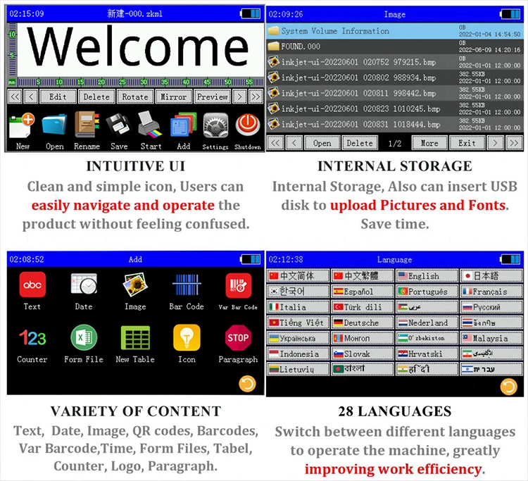 Быстросохнущий 12 7 мм ручной струйный принтер со штрих-кодом Mfg Exp продукция для