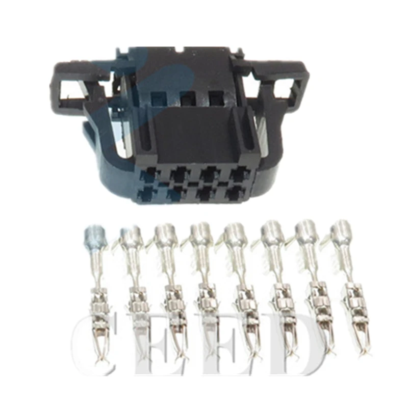 

2 комплекта, 8 контактов, 1,5 мм, серия 3B0972724 3B0972734, автомобильный разъем, сборка переменного тока, жгут проводов, розетки 3B0 972 724 3B0 972 734 для VW