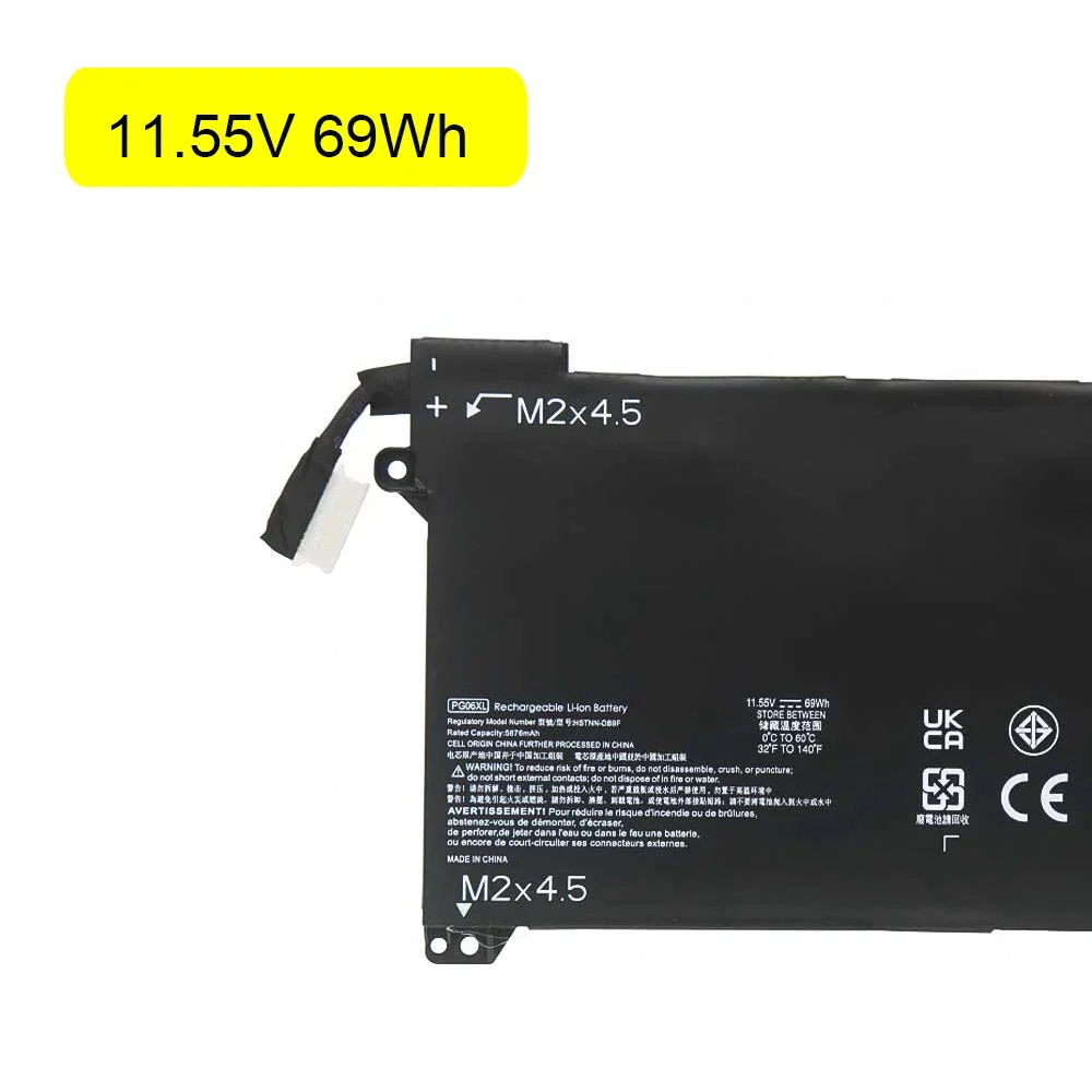 DODOMORN PG06XL для ноутбука HP Omen 15-DH 15-DH0XXX 15T-DH000 15T-DH100 15-DH1010CA
