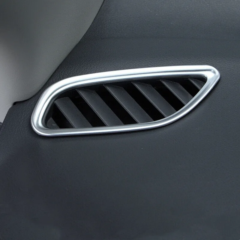 

ABS Plastic For Mitsubishi Outlander 2015 2016 2017 Car front Air Condition outlet Vent frame cover Trim car styling accessories