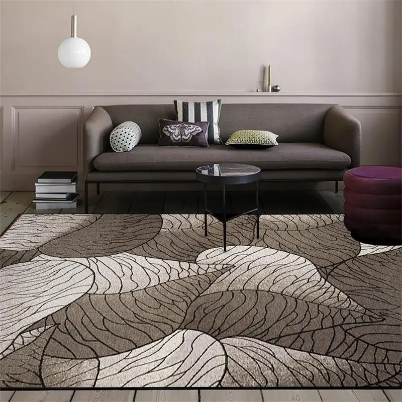 

Rose Printed Leaves Rug Wedding Carpet Antislip Living Room Carpet Large Girls Room Mat Home Hot Sale Fashion 3D Printing Carpet