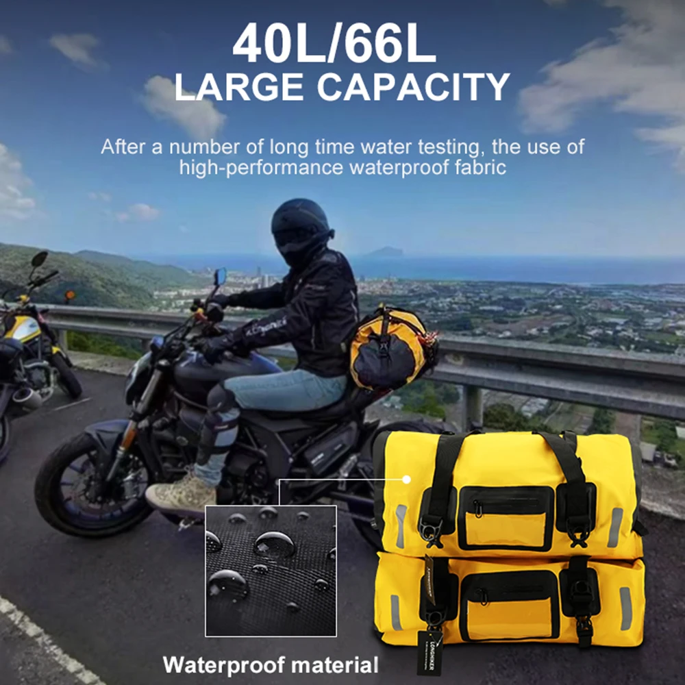 Для Suzuki V-Strom 650 250 1000 GW250 DL650 DL1050 GSXR600 GSXR750 GSXR1000 Сумка на сиденье 40 л 66 для хвоста