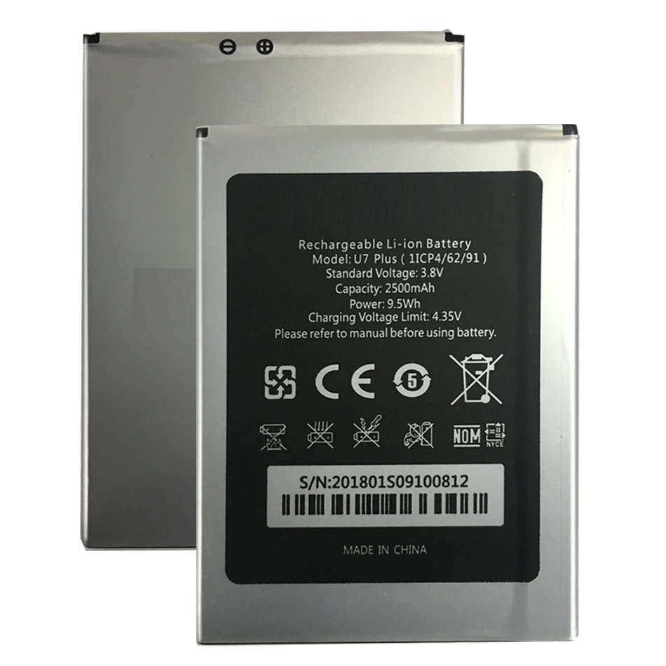 

Новинка для Oukitel U7plus 2500 мАч аккумулятор для Oukitel U7 plus батареи